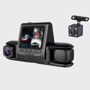 Camera Auto DVR 3 canale HD 1080P 3 lentile Cameră interiora Cameră în trei direcții