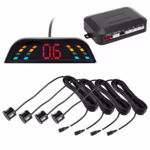 Senzor de parcare LED Parktronic cu 8 6 4 senzori de rezervă inversare monitor radar de parcare sistem detector de iluminare de fundal